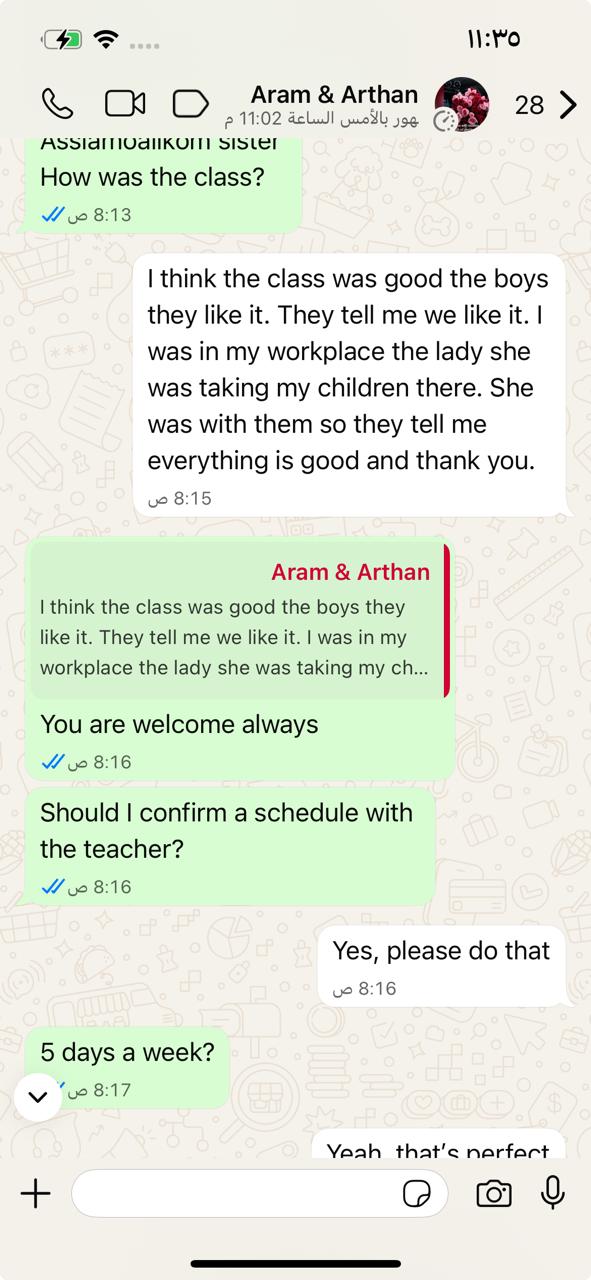 Aram & Arthan's Parent